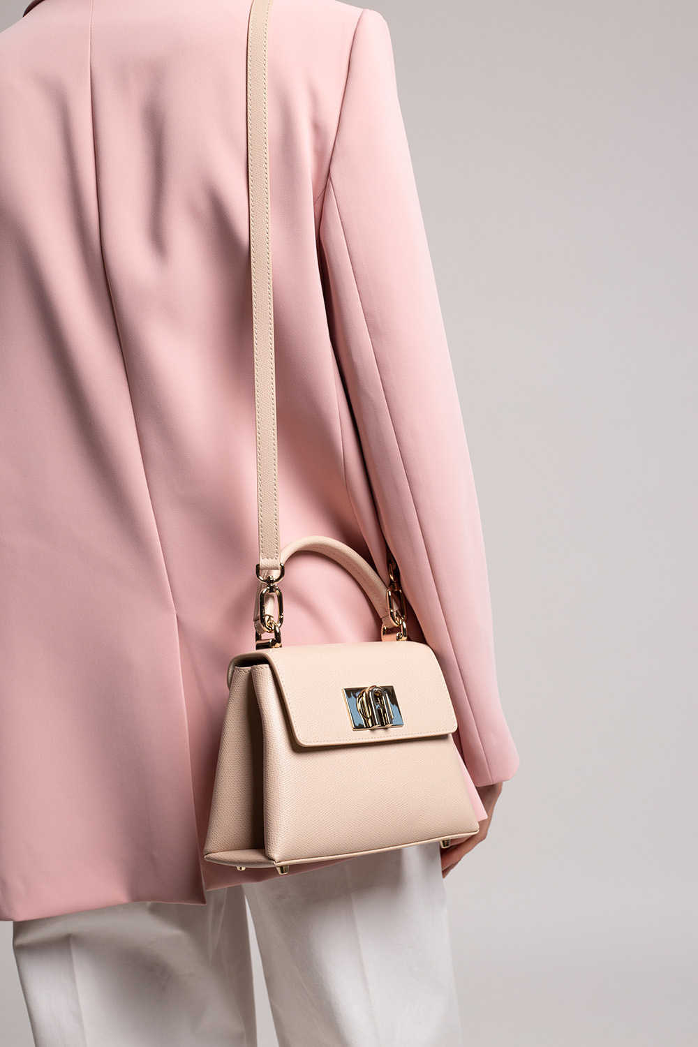 Balmain 1945 clutch bag - Pink '1927' shoulder bag Furla